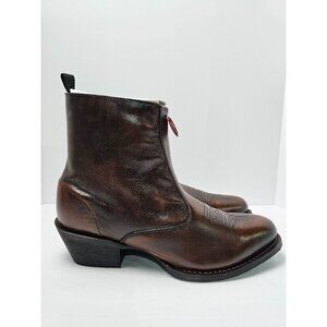 Laredo Men's Side Zipper Western Boots - Round Toe, Size 11.5
